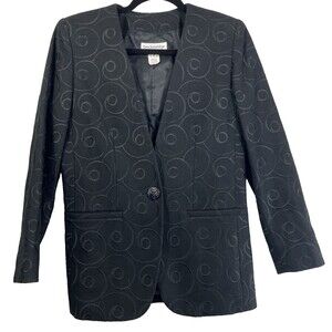 Breckenridge Women's Blazer Jacket Wool Blend Size 2 Petites